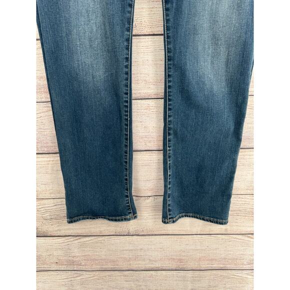 Lucky Brand Lola Straight Ankle Jeans Women's Size 14/32 Blue Medium Wash Denim - Picture 5 of 11